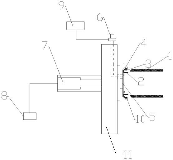 一种球墨铸铁管水压机打压插口胶圈装置的制作方法