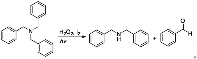 一种用三苄胺制备二苄胺和苯甲醛的方法与流程