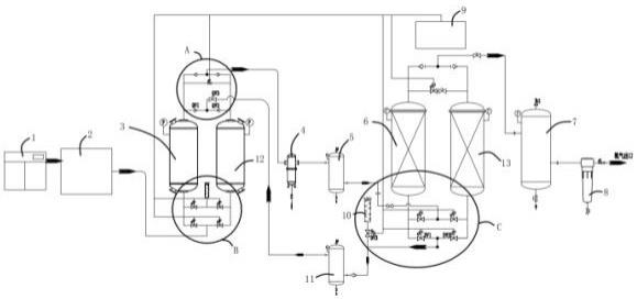 一种节省压缩空气的成套制氧机的制作方法