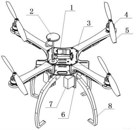 一种脚架与机械爪一体化无人机的制作方法