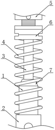 一种支架式减震器的制作方法