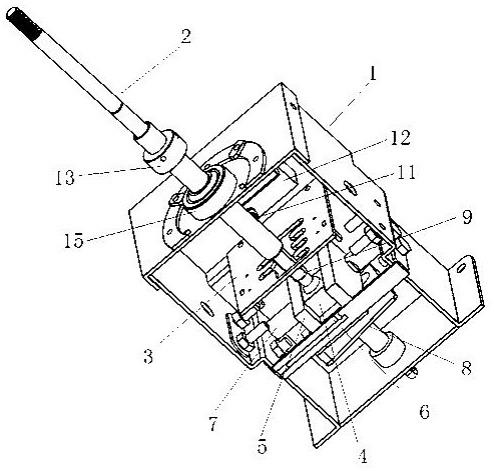 一种新型汽车模拟器档位器的制作方法