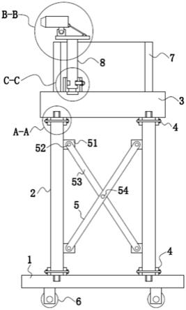 一种多功能建筑施工架的制作方法