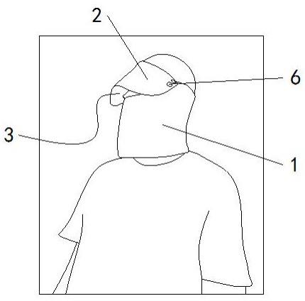 一种具有面罩的围脖的制作方法