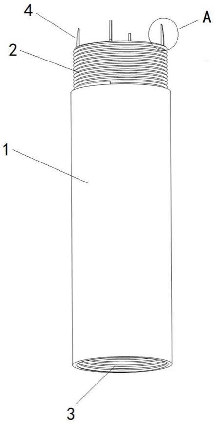 全回转钻机护筒连接结构的制作方法