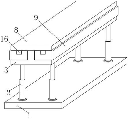 土木工程用建筑模板连接架的制作方法