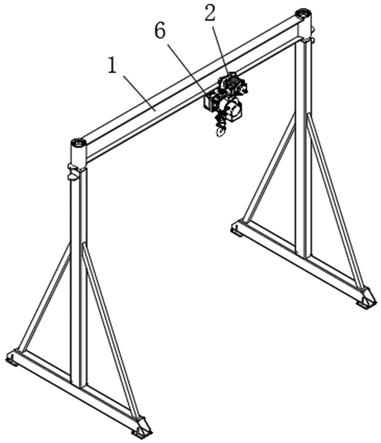一种便于更换电动葫芦的桥式起重机的制作方法