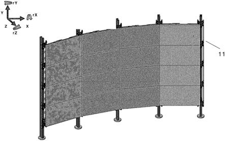 用于安装多边形显示墙的系统和方法与流程