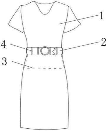 一种不易褶皱的针织连衣裙的制作方法