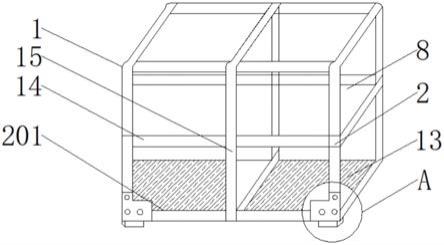 一种多层式可折叠公用包装盒的制作方法