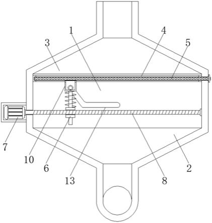 一种纺织机用纺织尘收集装置的制作方法