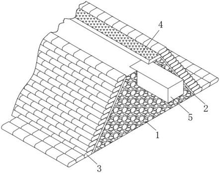 一种抽砂围堰筑岛结构的制作方法