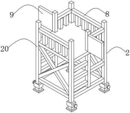 一种土建施工安全用安全架的制作方法