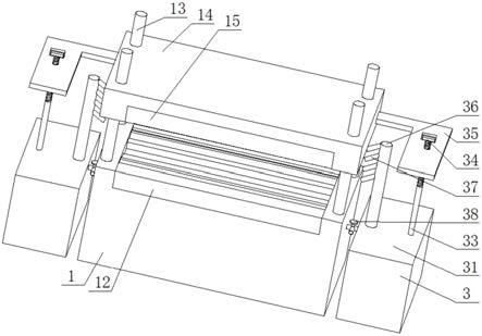 一种合金钢组合辙叉加工工艺用的锻造装置的制作方法