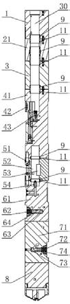 高压喷射钻具的密封结构的制作方法