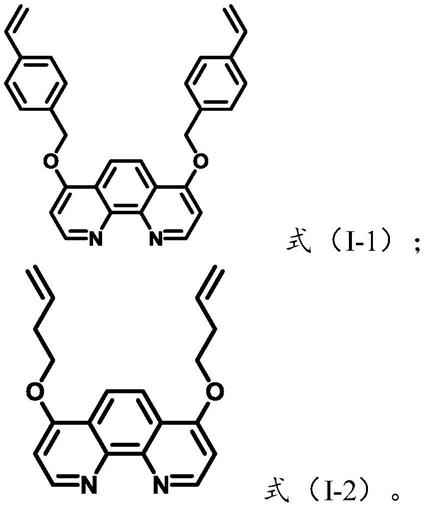 一种用于钙钛矿太阳能电池的可交联有机配体及其制备方法和应用