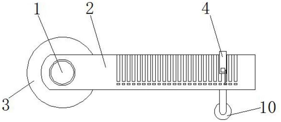 一种应用于数学教学用的绘图器的制作方法