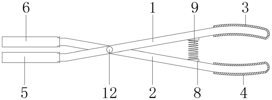 一种感染科医疗器械夹具的制作方法