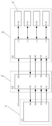 直流充电桩用多路通信隔离装置的制作方法