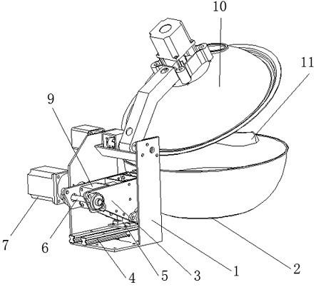 一种炒菜机用锅具装置的制作方法
