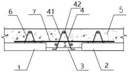 一种叠合楼板接缝连接结构的制作方法
