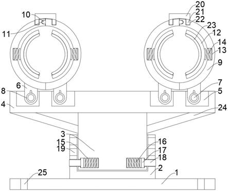 一种基于BIM的机电管线套管支架的制作方法