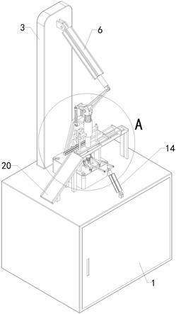 接线盒内支撑框架连续冲压成型装置的制作方法