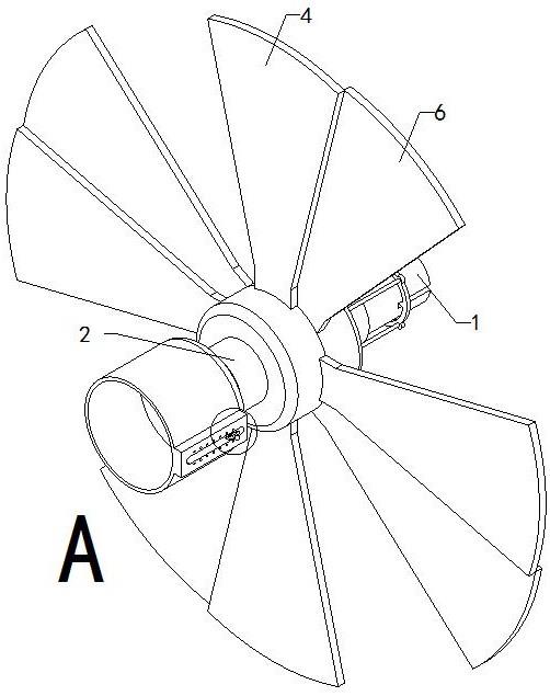一种能够自动调整迎风受力面的风力发电叶轮的制作方法