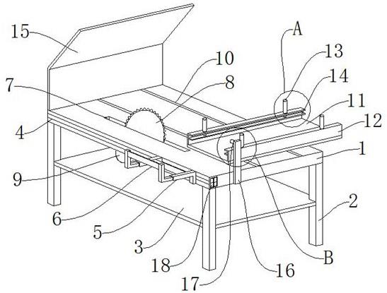 一种床垫加工用的切割装置的制作方法