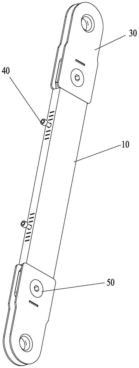 织机用连接杆结构的制作方法