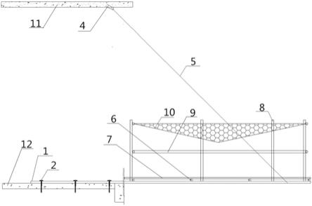 一种适用于高层建筑的型钢悬挑硬防护装置的制作方法