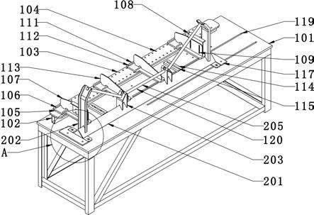 一种带式输送机的托辊横梁组焊工装的制作方法