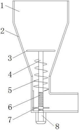 一种旋风分离器的卸灰夹紧装置的制作方法