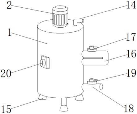 一种甜酒生产用纯净水储存罐的制作方法