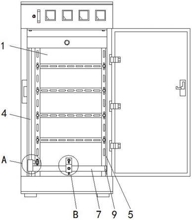 一种带有防护结构的配电柜的制作方法
