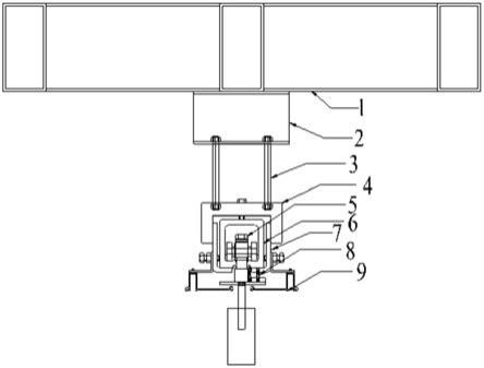 一种可控制悬挂高度的吊挂式活动隔断节点连接装置的制作方法