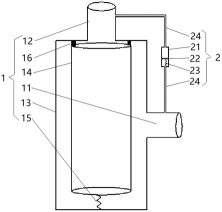带压差监测的空气滤清器的制作方法