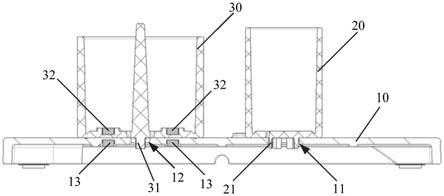 具有溶液盒定位结构的电极支架的制作方法