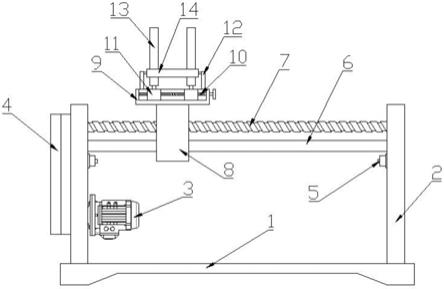 一种金属线缆生产加工用引线装置的制作方法