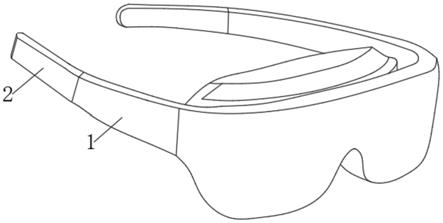 一种具有高安全性的展示用AR眼镜的制作方法