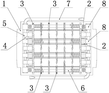 一种12V2.3Ah铅酸蓄电池铸焊三模夹具的制作方法