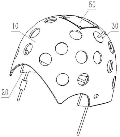 一种去骨瓣术后用多功能保护盔的制作方法