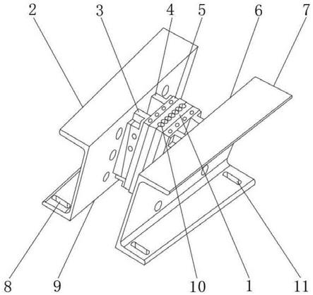 一种升降梯用钢丝绳定位保护结构的制作方法