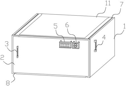 一种可推拉拆卸可调节高度的避光盒的制作方法