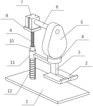 一种缝纫机压脚的压紧结构的制作方法