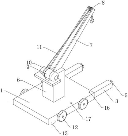 一种建筑材料起吊机的制作方法