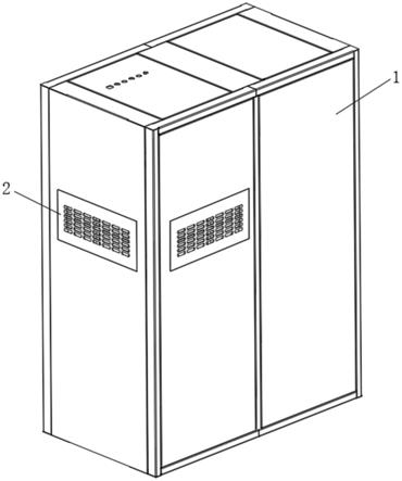 一种插箱式逆变器结构备电储能柜的制作方法