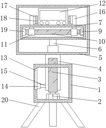 一种弱电工程建筑安装辅助固定装置的制作方法