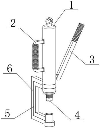 一种工作稳定的液压开孔器的制作方法