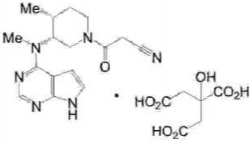 一种枸橼酸托法替布软膏组合物及其制备方法与流程